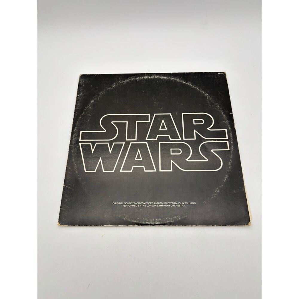 Original Star Wars Sound Track 2 Vinyl Disc LP 1977 Gatefold Cover VG Condition